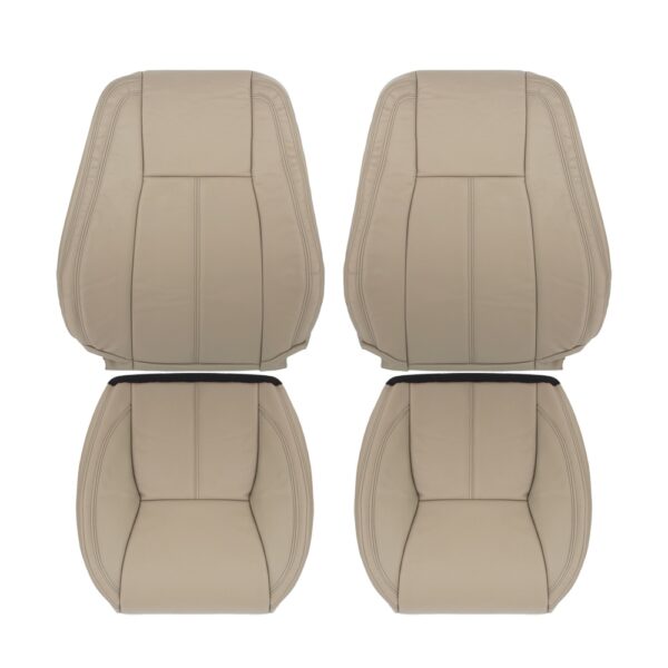ford-land-rover-cuir-2010-2016-almond-front-driver-and-passenger-top-and-bottom-oem-replacement-seat-cover Land Rover LR4 2010-2016 - Housse de siège de remplacement OEM