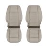 ford-mustang-genuine-leather-perforated-2010-2014-stone-driver-and-passenger-top-and-bottom-oem-replacement-seat-cover Ford Mustang V6 Premium 2010-2014 - Housse de siège de remplacement OEM