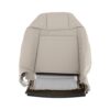 ford-mustang-genuine-leather-perforated-2010-2014-stone-driver-or-passenger-top-oem-replacement-seat-cover Ford Mustang V6 Premium 2010-2014 - Housse de siège de remplacement OEM