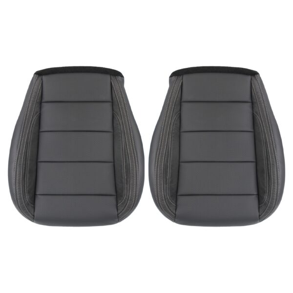 ford-mustang-gt-premium-perforated-leather-2017-2023-ebony-front-driver-and-passenger-bottoms-oem-replacement-seat-cover Ford Mustang GT Premium 2015-2023 | Housse de siège de remplacement OEM