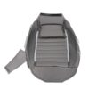ford-mustang-cuir-perforé-2005-2009-graphite-clair-avant-conducteur-ou-passager-fond-inside-out-view-oem-remplacement-de-siège Ford Mustang 2005-2009 - Housse de siège de remplacement OEM