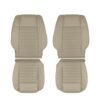 ford-mustang-cuir perforé-2005-2009-parchemin-avant-conducteur-et-passager-top-et-bottom-oem-replacement-seat-cover Ford Mustang 2005-2009 - Housse de siège de remplacement OEM