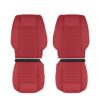 ford-mustang-cuir perforé-2005-2009-red-front-driver-and-passenger-top-and-bottom-oem-replacement-seat-cover Ford Mustang 2005-2009 - Housse de siège de remplacement OEM