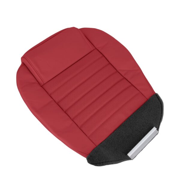 ford-mustang-cuir-perforé-2005-2009-rouge-couverture-de-siège-passager-avant-au-fond-oem-de-remplacement Ford Mustang 2005-2009 - Housse de siège de remplacement OEM