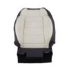 ford-mustang-cuir-synthétique-perforé-2015-2023-2-ton-céramique-et-noir-couverture-de-siège-conducteur-ou-passager-top-oem-replacement Ford Mustang 2015-2023 | Housse de siège de remplacement OEM