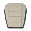 ford-mustang-cuir-synthétique-perforé-2015-2023-2-ton-céramique-et-noir-couverture-de-siège-passager-oem-de-remplacement-2 Ford Mustang 2015-2023 | Housse de siège de remplacement OEM