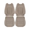 gmc-acadia-perforated-leather-2013-2016-cocoa-dune-tan-driver-and-passenger-top-and-bottom-oem-replacement-seat-cover2 GMC Acadia 2013-2016 (4-Panel) | Housse de siège de remplacement OEM