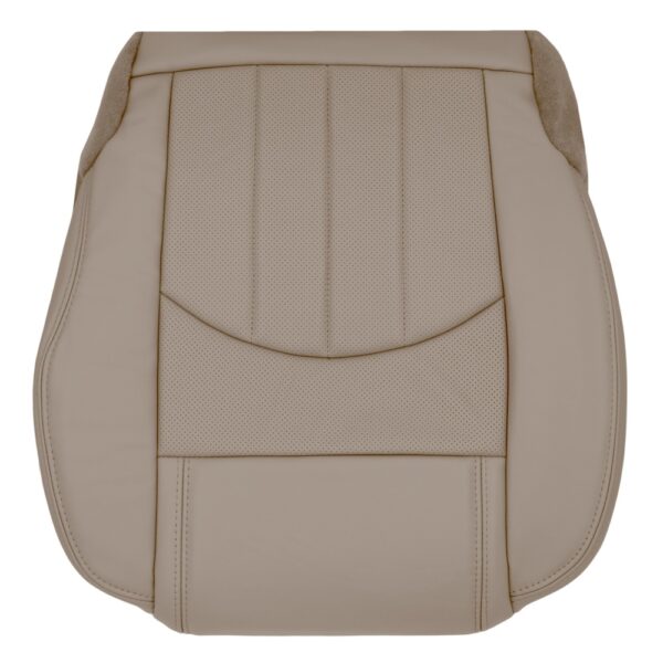 gmc-acadia-perforated-leather-2013-2016-cocoa-dune-tan-driver-bottom-oem-replacement-seat-cover GMC Acadia 2013-2016 (4-Panel) | Housse de siège de remplacement OEM