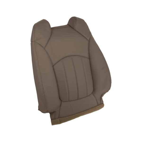 gmc-acadia-cuir-perforé-2013-2016-cachemire-foncé-top passager-oem-remplacement-siège-1 GMC Acadia 2013-2016 (4-Panel) | Housse de siège de remplacement OEM