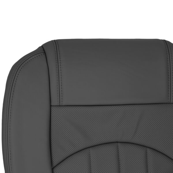 gmc-acadia-perforated-leather-2013-2016-ebony-black-driver-or-passenger-bottom-close-view-oem-replacement-seat-cover GMC Acadia 2013-2016 (4-Panel) | Housse de siège de remplacement OEM