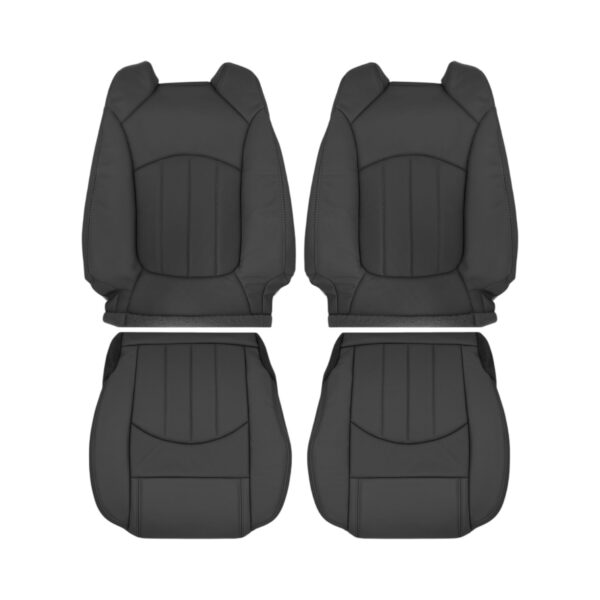 gmc-acadia-cuir-perforé-2013-2016-ebony-noir-couverture-de-siège-du-conducteur-ou-du-passager-au-fond-oem-remplacement2 GMC Acadia 2013-2016 (4-Panel) | Housse de siège de remplacement OEM