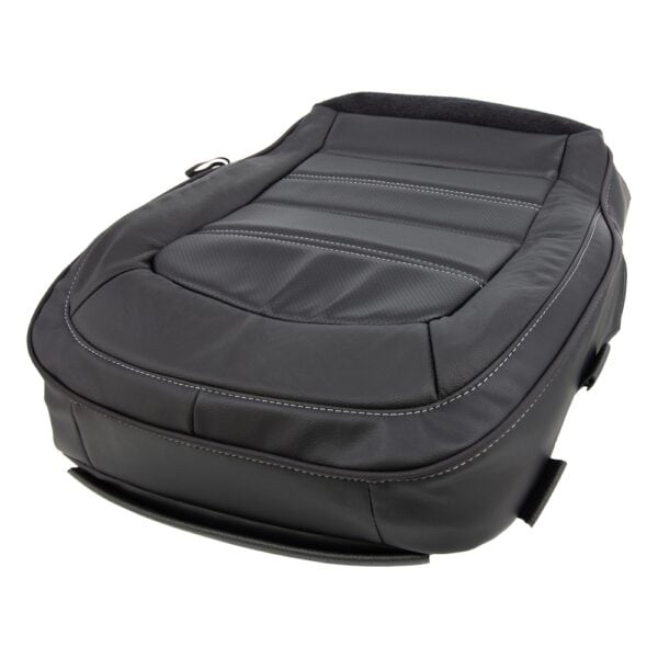 gmc-canyon-cuir-synthétique-perforé-2015-2022-jet-noir-avant-conducteur-fond-oem-remplacement-siège-2 GMC Canyon Denali 2015-2022 | Housse de siège de remplacement OEM