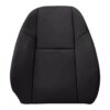 gmc-sierra-cuir-perforé-2009-2014-ebony-couverture-de-siège-oem-de-remplacement-de-l'avant-du-conducteur GMC Sierra Denali 2009-2014 - Housse de siège de remplacement OEM