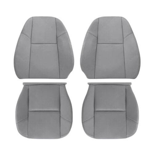 gmc-sierra-cuir-perforé-2009-2014-titane-avant-conducteur-et-passager-top-and-bottom-oem-replacement-seat-cover3 GMC Sierra Denali 2009-2014 - Housse de siège de remplacement OEM