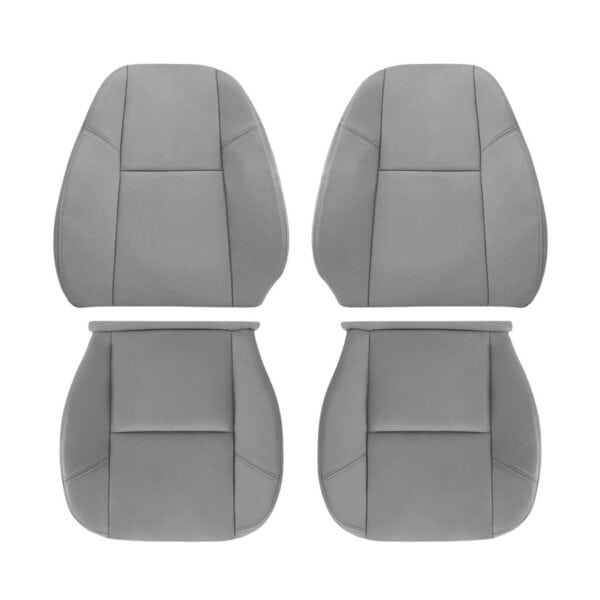 gmc-sierra-cuir-perforé-2009-2014-titane-avant-conducteur-et-passager-top-and-bottom-oem-replacement-seat-cover3 GMC Sierra Denali 2009-2014 - Housse de siège de remplacement OEM