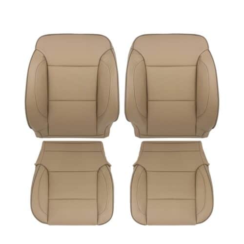 gmc-sierra-perforated-leather-2017-2019-dark-sand-front-driver-and-passenger-top-and-bottom-oem-replacement-seat-cover GMC Sierra 1500 HD Denali 2017-2019 | OEM-Replacement Seat Cover