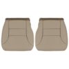 honda-odyssey-cuir-2005-2010-ivory-avant-conducteur-et-passager-fonds-oem-remplacement-de-siège Honda Odyssey 2005-2010 - Housse de siège de remplacement OEM