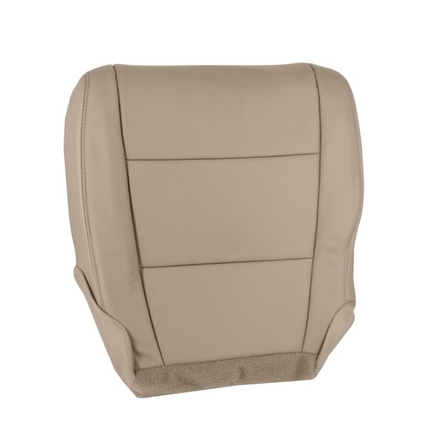 honda-pilot-exl-piel-2009-2018-beige-pasajero-frontal-fondo-oem-reemplazo-asiento-cubierta-1 Honda Pilot EXL 2009-2018 | Funda de asiento de recambio OEM