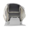 honda-pilot-leather-2006-2008-olive-gray-frontal-driver-or-passenger-bottom-inside-out-view-oem-replacement-seat-cover Honda Pilot 2006-2008 | Funda de asiento de recambio OEM