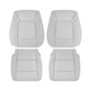 honda-pilot-piel-2009-2015-gris-cubre-asientos delanteros de repuesto originales para conductor y pasajero Honda Pilot 2009-2015 | OEM-Reemplazo Funda de asiento