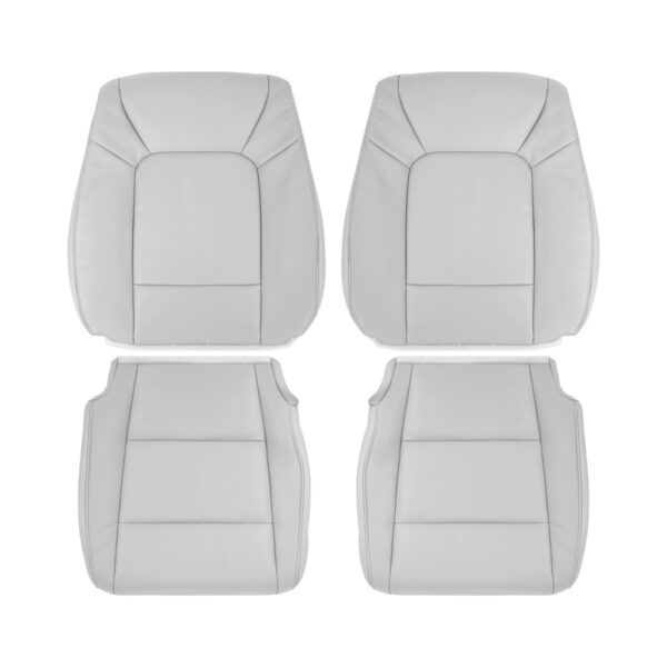 honda-pilot-piel-2009-2015-gris-cubre-asientos delanteros de repuesto originales para conductor y pasajero Honda Pilot 2009-2015 | OEM-Reemplazo Funda de asiento