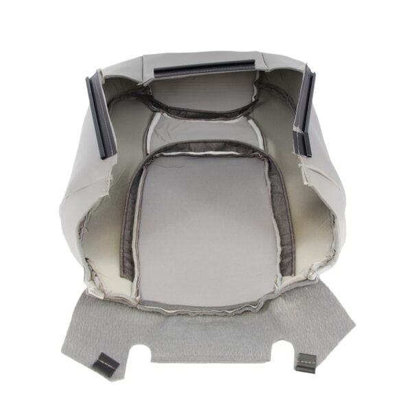 honda-ridgline-perforated-leather-2006-2014-gray-front-driver-or-passenger-top-inside-out-view-oem-replacement-seat-cover Honda Ridgeline 2006-2014 | OEM-Replacement Seat Cover