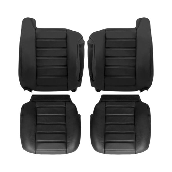 hummer-h2-2003-2007-ebony-noir-cuir-avant-conducteur-passager-top-et-bottom-oem-style-replacement-seat-cover2 Hummer H2 2003-2007 - Housse de siège de remplacement OEM
