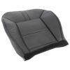 hummer-h2-cuir-2008-2009-ebony-couverture-de-siège-de-l'avant-passager-au-fond-oem-de-remplacement Hummer H2 2008-2009 - Housse de siège de remplacement OEM