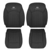 infiniti-ex35-cuir-2008-2012-graphite-avant-conducteur-et-passager-haut-et-bas-oem-remplacement-de-siège Infiniti EX35 2008-2012 - Housse de siège de remplacement OEM