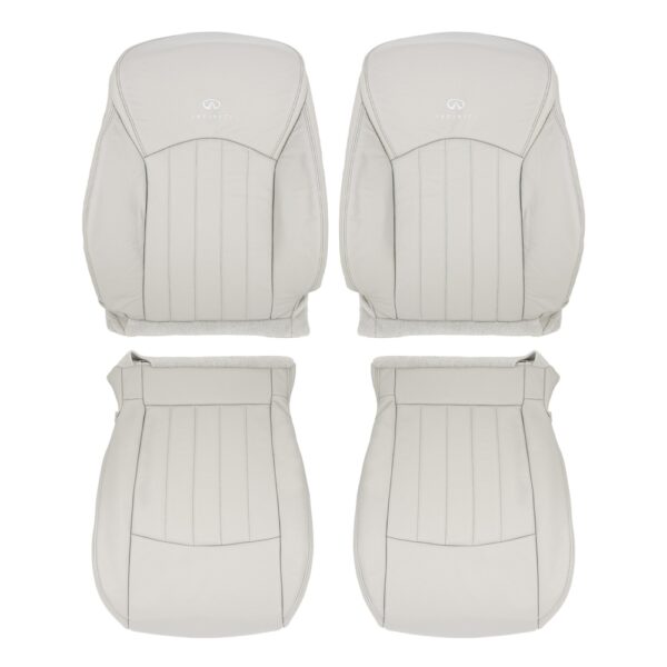 infiniti-ex35-cuir-2008-2012-blé-avant-conducteur-et-passager-haut-et-bas-oem-remplacement-de-siège Infiniti EX35 2008-2012 - Housse de siège de remplacement OEM