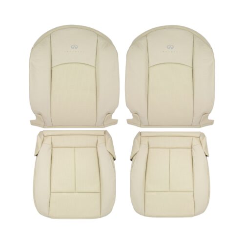 infiniti-fx35-fx45-cuir perforé-2005-2008-blé-avant-conducteur-et-passager-top-and-bottom-oem-replacement-seat-cover2 Infiniti FX35 2005-2008 - Housse de siège de remplacement OEM