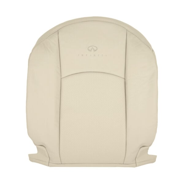 infiniti-fx35-fx45-cuir perforé-2005-2008-blé-couverture-de-siège-oem-de-remplacement-de-l'avant-du-conducteur Infiniti FX35 2005-2008 - Housse de siège de remplacement OEM