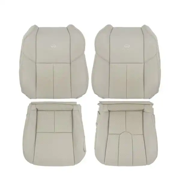 infiniti-g35-coupe-perforated-leather-2003-2007-willow-tan-front-driver-and-passenger-top-and-bottom-oem-replacement-seat-cover Infiniti G35 (V35) Coupe 2003-2007 | OEM-Replacement Seat Cover