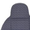 jeep-cherokee-cloth-1999-2001-agate-et-gris-clair-avant-conducteur-ou-passager-top-close-view-oem-replacement-seat-cover Jeep Cherokee 1999-2001 - Housse de siège de remplacement OEM