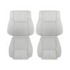 jeep-commander-limited-cuir-perforé-2006-2007-gris-clair-avant-conducteur-et-passager-top-et-bottom-oem-remplacement-de-siège Jeep Commander Limited 2006-2010 - Housse de siège de remplacement OEM