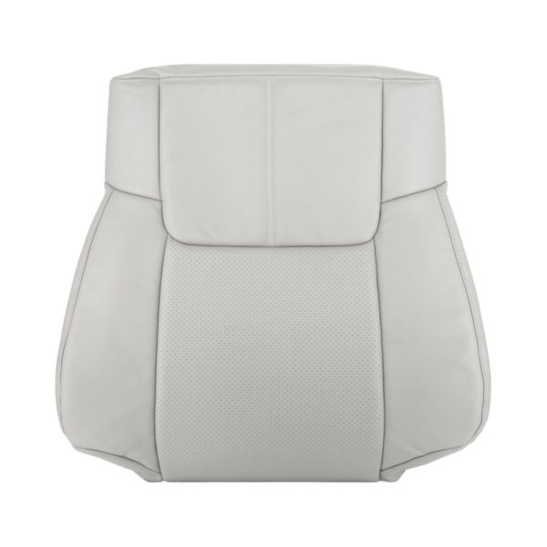 jeep-commander-limited-cuir-perforé-2006-2007-gris-clair-couverture-de-siège-oem-de-remplacement-de-l'avant-du-conducteur-2 Jeep Commander Limited 2006-2010 - Housse de siège de remplacement OEM