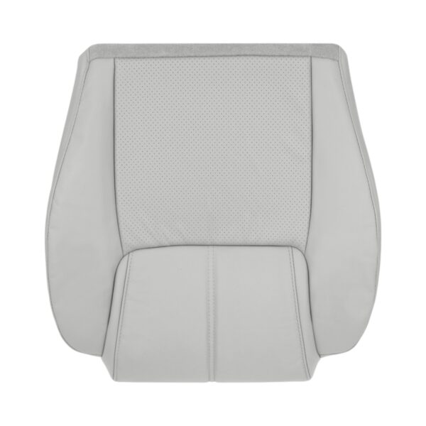 jeep-commander-limited-cuir-perforé-2006-2007-gris-clair-avant-passager-fond-oem-remplacement-siège-3 Jeep Commander Limited 2006-2010 - Housse de siège de remplacement OEM