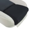 jeep-commander-overland-piel-2006-2010-2-tono-gris-delantero-copiloto-o-pasajero-inferior-cerrado-vista-oem-reemplazo-asiento-cubierta-1 Jeep Commander Overland 2006-2010 | Funda de asiento de recambio OEM