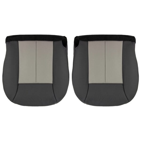 jeep-grand-cherokee-cuir-2003-2004-2-ton-obscur-et-clair-gris-avant-conducteur-et-passager-fonds-oem-remplacement-de-siège Jeep Grand Cherokee 2003-2004 - Housse de siège de remplacement OEM