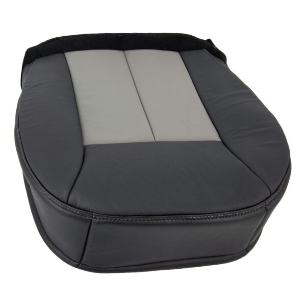 jeep-grand-cherokee-cuir-2003-2004-2-ton-obscur-et-clair-gris-avant-passager-fond-oem-remplacement-siège-3 Jeep Grand Cherokee 2003-2004 - Housse de siège de remplacement OEM