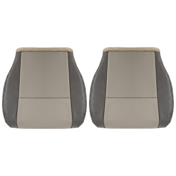 jeep-grand-cherokee-cuir-perforé-2008-2010-2-tone-dark-khaki-light-graystone-front-driver-and-passenger-bottoms-oem-replacement-seat-cover Jeep Grand Cherokee 2008-2010 - Housse de siège de remplacement OEM