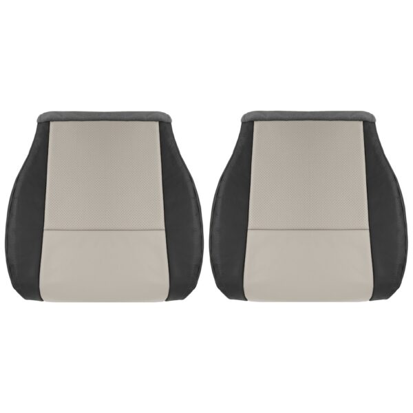 jeep-grand-cherokee-cuir-perforé-2008-2010-2-tone-dark-slate-and-light-graystone-front-driver-and-passenger-bottoms-oem-replacement-seat-cover Jeep Grand Cherokee 2008-2010 - Housse de siège de remplacement OEM