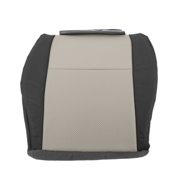 jeep-grand-cherokee-cuir-perforé-2008-2010-2-tone-dark-slate-and-light-graystone-front-driver-or-passenger-bottom-oem-replacement-seat-cover Jeep Grand Cherokee 2008-2010 - Housse de siège de remplacement OEM