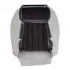 jeep-liberty-leather-2005-2007-light-graystone-front-driver-or-passenger-bottom-oem-replacement-seat-cover-inside-out-view Jeep Liberty Limited 2005-2007 | OEM-Replacement Seat Cover
