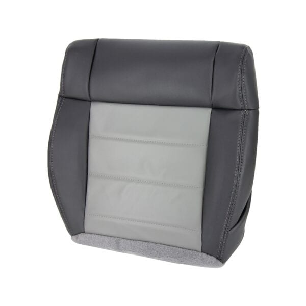 jeep-wrangler-piel-2007-2-tono-oscuro-medio-pizarra-gris-fondo-del-conductor-oem-reemplazo-de-asiento-2 Jeep Wrangler 2007 | Funda de asiento de recambio OEM