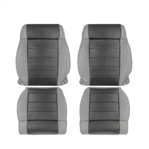 jeep-wrangler-leather-2007-2-tone-dark-slate-gray-med-slate-gray-front-driver-and-passenger-top-and-bottom-oem-replacement-seat-cover Jeep Wrangler 2007 | OEM-Replacement Seat Cover
