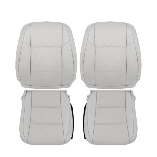 lexus-es-perforated-leatherette-2013-2015-gris-clair-conducteur-et-passager-top-and-bottom-oem-replacement-seat-cover Lexus ES300 2013-2015 | Housse de siège de remplacement OEM