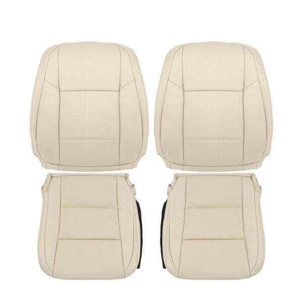 lexus-es-perforated-leatherette-2013-2015-parchment-driver-and-passenger-top-and-bottom-oem-replacement-seat-cover Lexus ES300 2013-2015 | Housse de siège de remplacement OEM