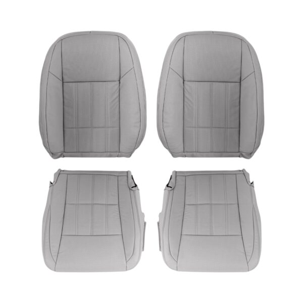 lexus-es350-perforated-leather-2016-2018-stratus-gray-front-driver-and-passenger-top-and-bottom-oem-replacement-seat-cover2 Lexus ES350 2016-2018 | Funda de asiento de recambio OEM