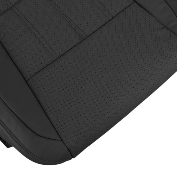 lexus-es350-perforated-synthetic-leather-2016-2018-black-front-driver-or-passenger-bottom-close-view-oem-replacement-seat-cover-2 Lexus ES350 2016-2018 | Funda de asiento de recambio OEM